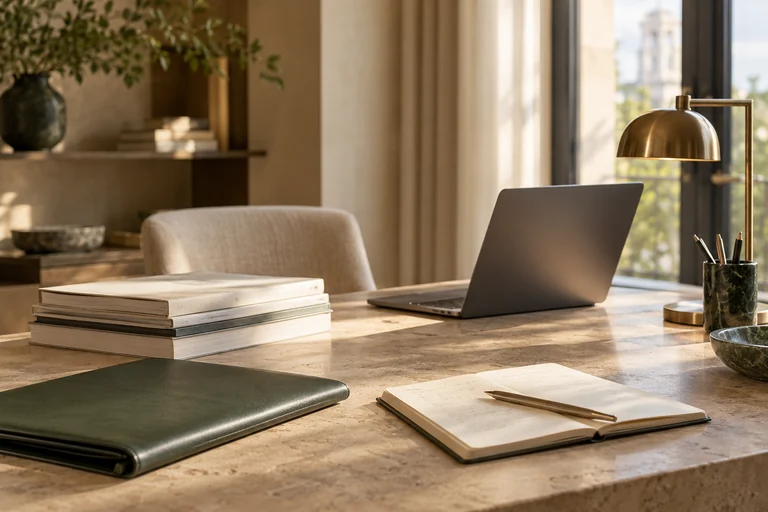 Illustrative workspace for public-source research